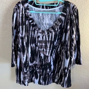 Women’s Nicole Miller top. 1X